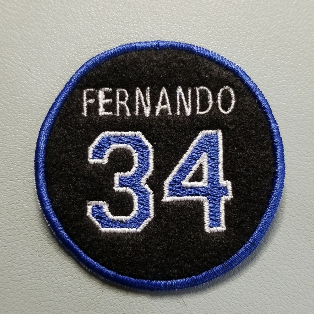Fernando Valenzuela 34 Memorial Patch Inspired Iron on